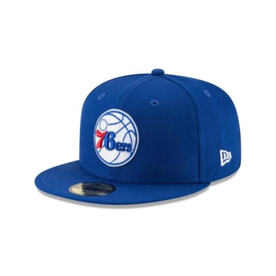 Sapca New Era Philadelphia 76ers NBA Team Color 59FIFTY Fitted - Albastri